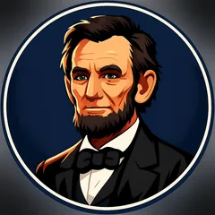 Abraham Lincoln portrait illustration